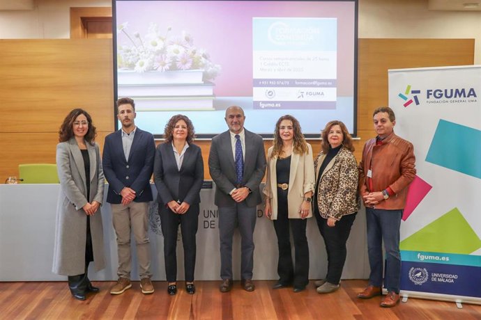 Presentación de los cursos de primavera de la Fundación General de la Universidad de Málaga.