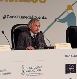 El secretari autonòmic de Medi Ambient de la Generalitat, Raúl Mérida