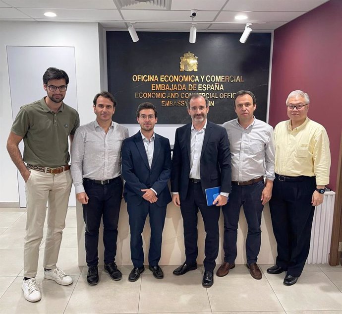 Imagen de representantes de Andalucía Trade para el acuerdo con empresarios de Malasia.