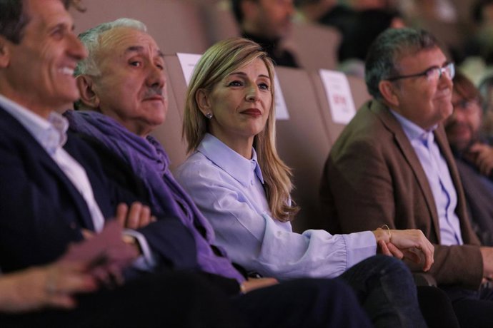 UGT Andalucía clausura su XIII Congreso Ordinario en un acto en el que interviene la vicepresidenta segunda y ministra de Trabajo y Empleo Social, Yolanda Díaz, y el secretario general de UGT, Pepe Álvarez.