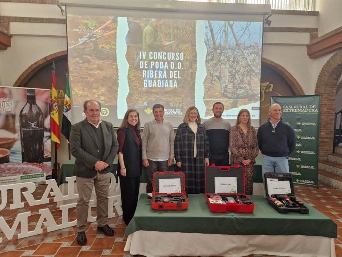 Entrega de premios del IV Concurso de Poda Ribera del Guadiana.
