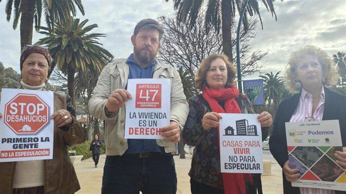 El portavoz municipal de Con Málaga, Nicolás Sguiglia