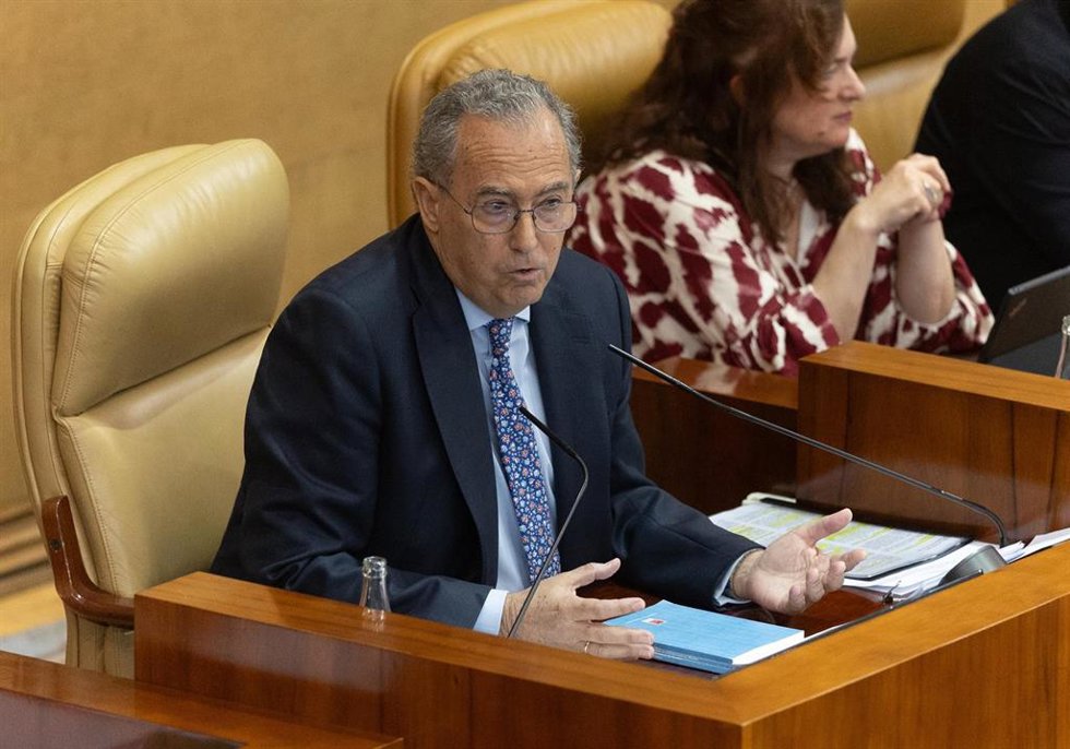 El presidente de la Asamblea de Madrid, Enrique Ossorio.
