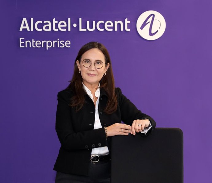 Archivo - La nueva directora del negocio en España de Alcatel-Lucent, Cecilia Mori