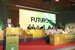 Lorenzo Ramos en el  Congreso Nacional de UPA