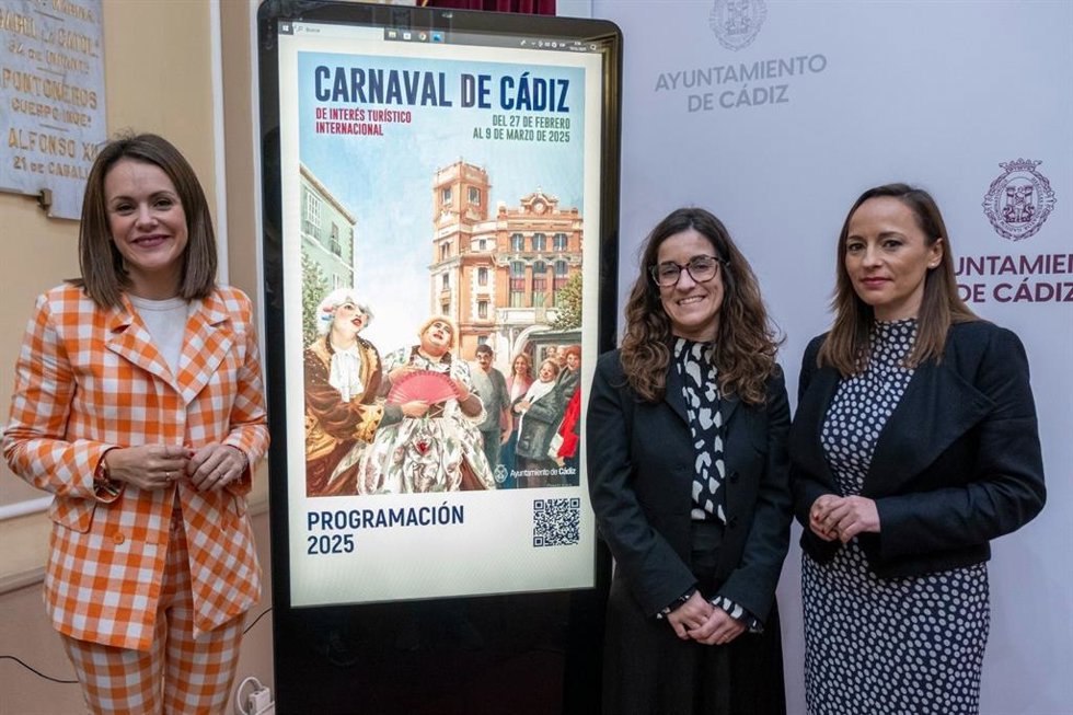 Beatriz Gandullo en la presentación de la programación oficial del Carnaval.