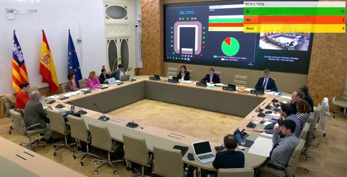 Reunión de la Comisión de Ordenación Territorial, Vivienda, Movilidad, Mar y Ciclo del Agua del Parlament