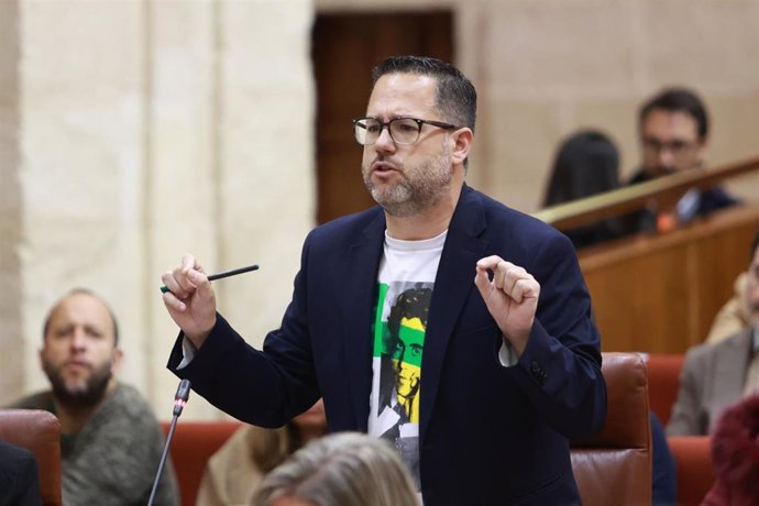 El portavoz de Adelante Andalucía, José Ignacio García, en una imagen de archivo.