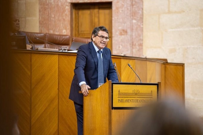 El diputado de Vox por Huelva en el Parlamento andaluz, Rafael Segovia.