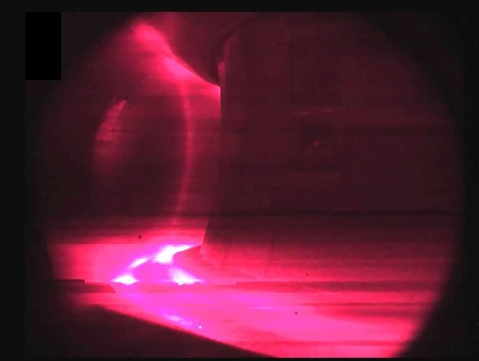 O registro de plasma atingiu uma temperatura de 50 milhões de graus.