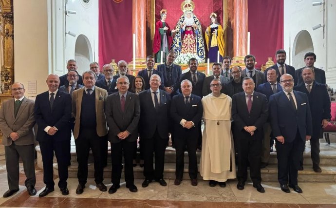 Encuentro entre las partes en la Iglesia de San Gregorio.