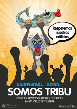 Campaña de concienciación ciudadana del Colegio de Administradores de Fincas de cara al Carnaval