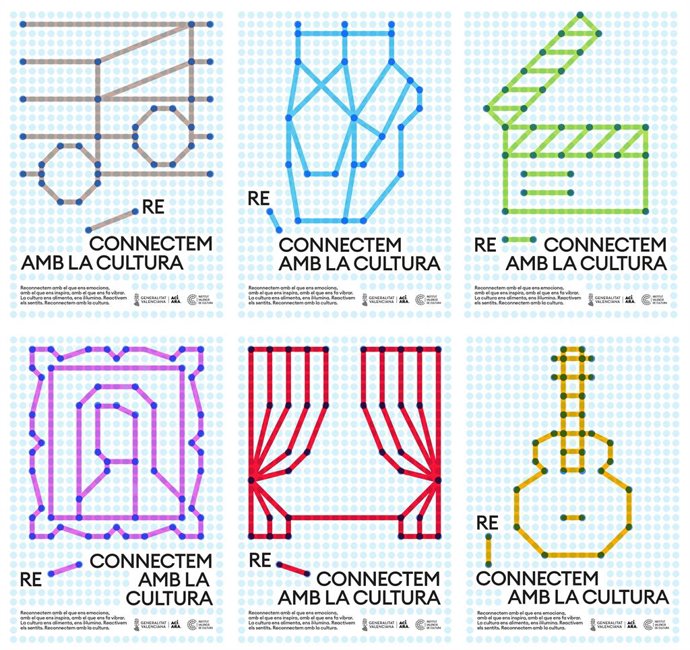 Cartel de 'Reconnectem amb la cultura'