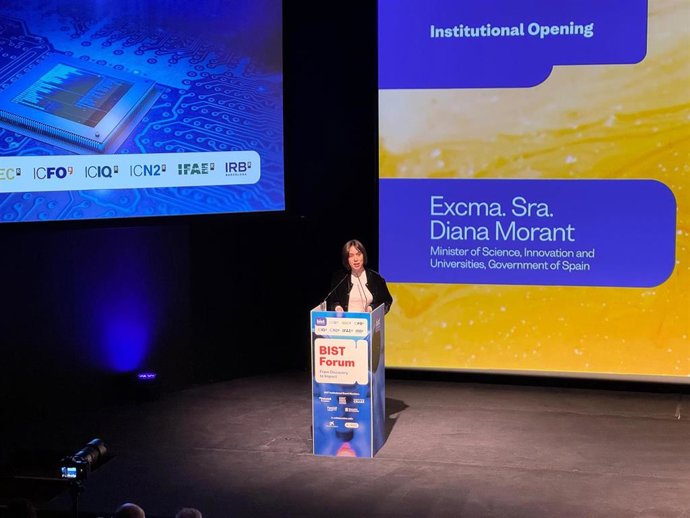 La ministra en la apertura del BIST 2025