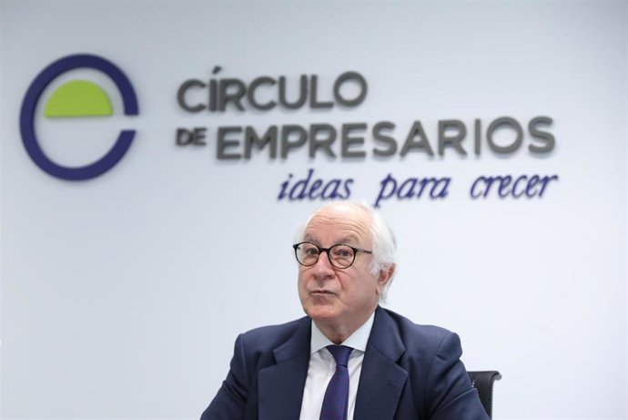 Archivo - El presidente del Círculo de Empresarios, Juan María Nin, a 4 de noviembre de 2021, en Madrid, (España). 
