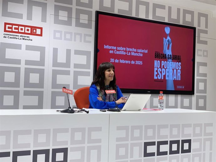 La secretaria de Mujeres y Políticas LGTBI de CCOO en Castilla-La Mancha, Rosario Martínez