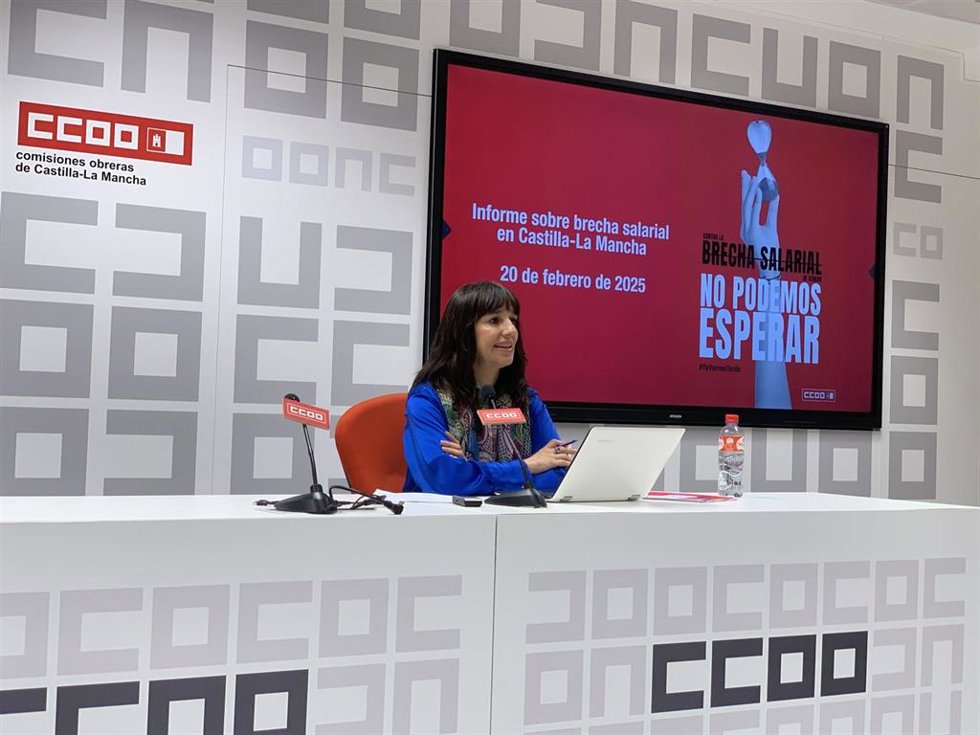 La secretaria de Mujeres y Políticas LGTBI de CCOO en Castilla-La Mancha, Rosario Martínez