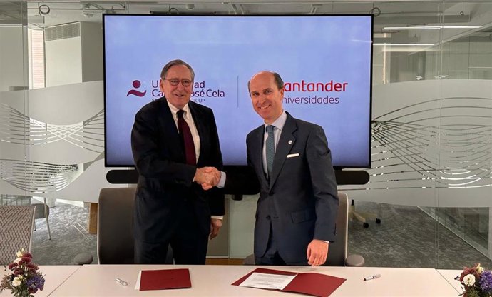 La Universidad Camilo José Cela y Banco Santander ratifican su compromiso con la excelencia educativa, la investigación y el emprendimiento