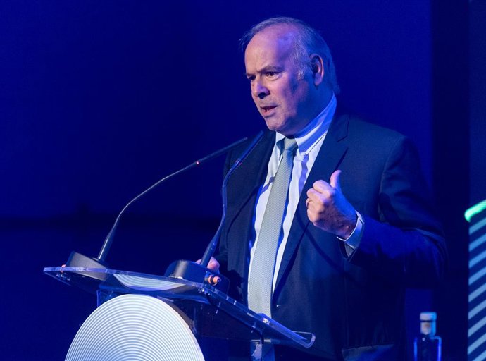 El CEO de Iberdrola en España, Mario Ruiz Tagle, interviene en la V edición del Foro ANFAC 2025, en el Palacio de Linares, a 20 de febrero de 2025, en Madrid (España).