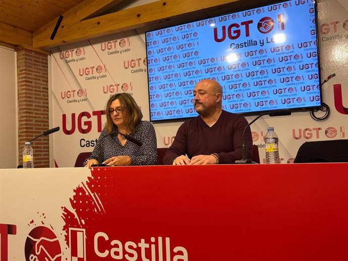 Presentación de un informe sobre brecha salarial en CyL por parte de UGT.