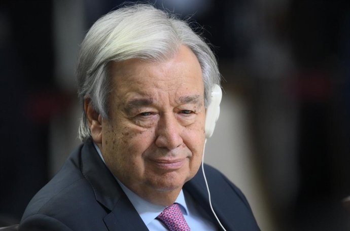 Archivo - Arquivo - Secretário-Geral da ONU, António Guterres.