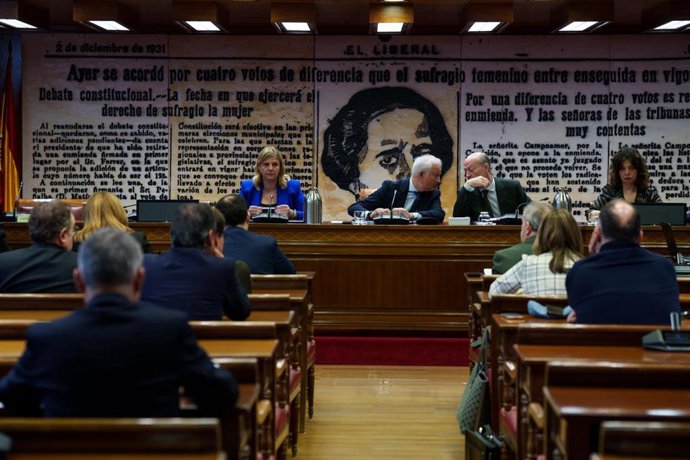 La expareja de Koldo García y exsecretaria de Ábalos, Patricia Úriz, no se presenta a la comparecencia en la Comisión de Investigación del ‘caso Koldo’, en el Senado, a 20 de febrero de 2025, en Madrid (España). Patricia Úriz, ha comparecido en la Comisió