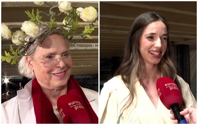 Lucía Dominguín y su hija, Palito Dominguín
