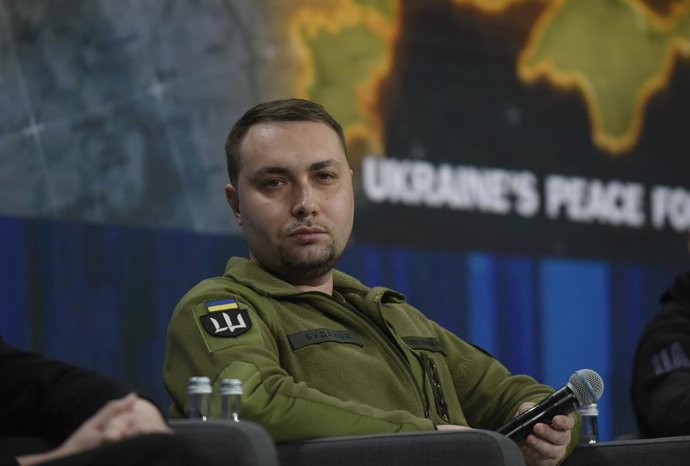 Archivo - Arquivo - 25 de fevereiro de 2024, Kiev, Ucrânia: KYIV, UCRÂNIA - 25 DE FEVEREIRO DE 2024 - O chefe da inteligência de defesa da Ucrânia, Kyrylo Budanov, é visto durante o Fórum Ukraine. Year 2024 Forum, em Kiev, capital da Ucrânia.