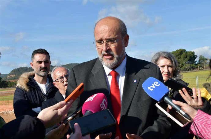 El vicepresidente primero del Gobierno regional, José Luis Martínez Guijarro.