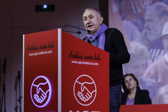 El secretario de UGT, Pepe Álvarez. 
