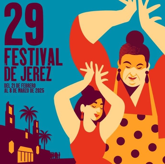 Cartel del 29 Festival de Jerez.