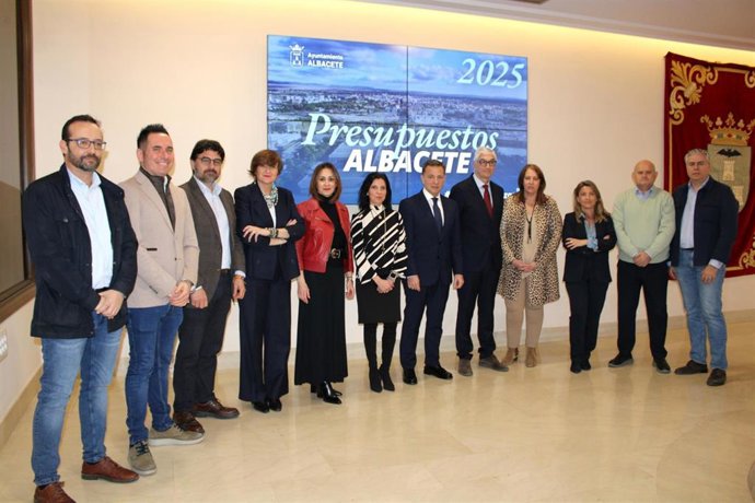 Presentación del anteproyecto de presupuestos de Albacete de 2025.