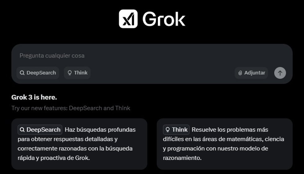 El asistente de la red social X, Grok