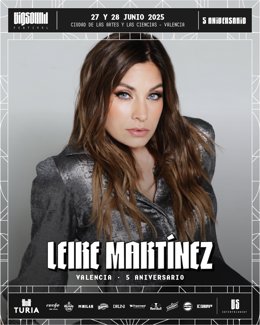Leire Martínez comença la seua carrera en solitari després de la seua etapa a L'Oreja de Van Gogh de la mà del festival Bigsound i amb concerts a València i Pontevedra