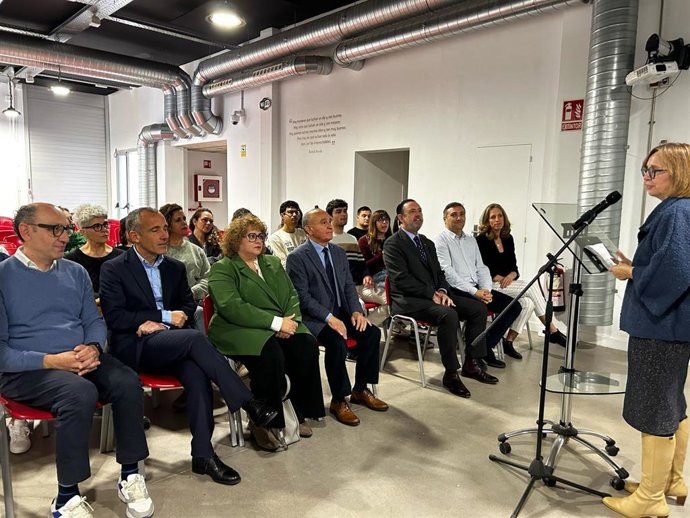 Momento de la presentación.