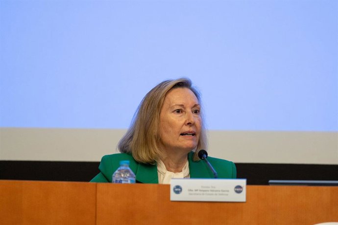 Archivo - La secretaria de Estado de Defensa, Amparo Valcarce, en una imagen de archivo