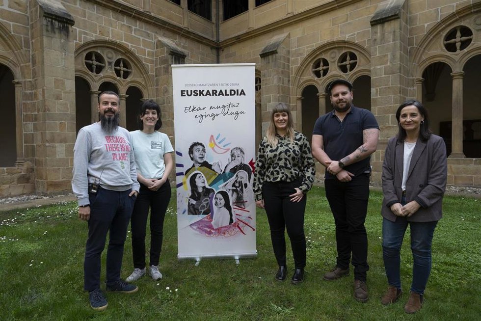 Representantes de Euskaraldia y de entidades participantes