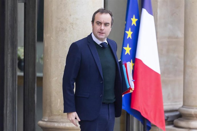 El ministro de Defensa de Francia, Sebastien Lecornu