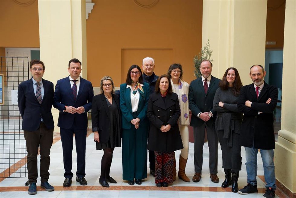 Entrega del premio a la excelencia investigadora 'José Luis García Palacios' de la Universidad de Huelva.