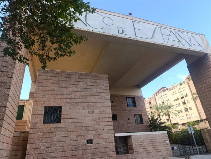 Imagen del Banco de España en Jaén.