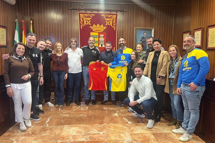 Leyendas España presenta su partido del 5 de abril en Paterna de Rivera (Cádiz).