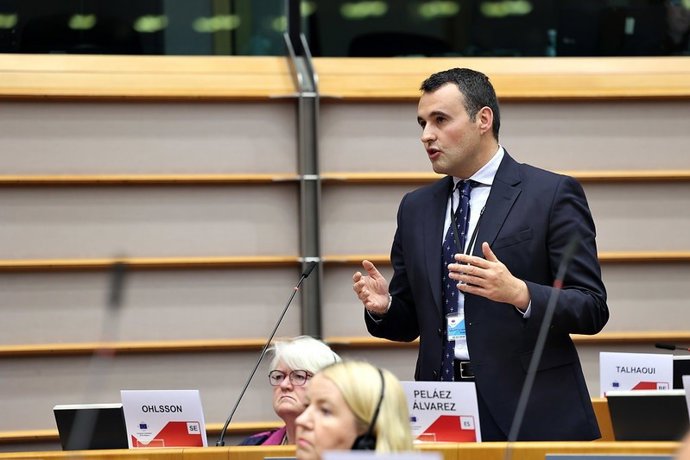 El consejero Guillermo Peláez en el Comité Europeo de las Regiones