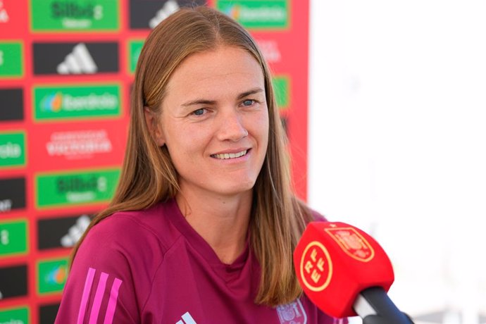 Archivo - Irene Paredes attends during the Media Day of Spain Women Team for the Paris 24 Olympics Games celebrated at Ciudad Deportiva Los Angeles de San Rafael on July 3, 2024 in Madrid, Spain.