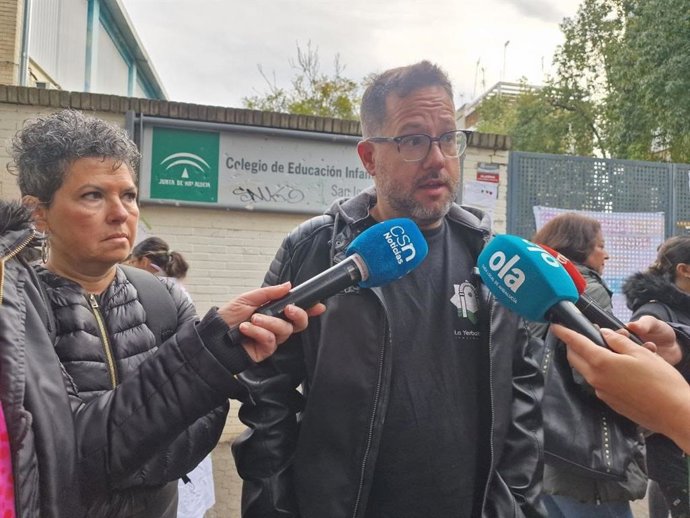 El portavoz de Adelante Andalucía, José Ignacio García, este viernes