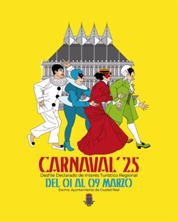 Cartel del Carnaval de Ciudad Real 2025