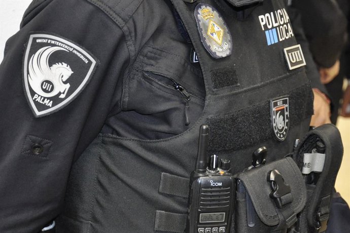 Agente de la Unidad de Intervención Inmediata (UII) de la Policía Local de Palma