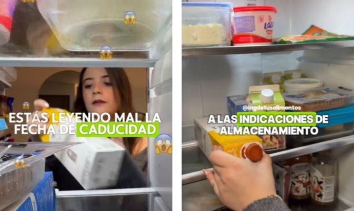 Captura de tela de um vídeo do TikTok @ingdetusalimentos .