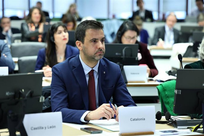 El secretario general de la Conselleria de Empresa y Trabajo de la Generalitat, Pol Gibert.