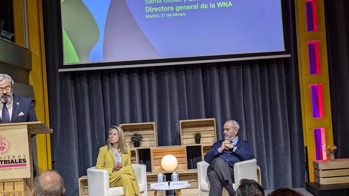 La directora general de la Asociación Nuclear Mundial (WNA), Sama Bilbao y León