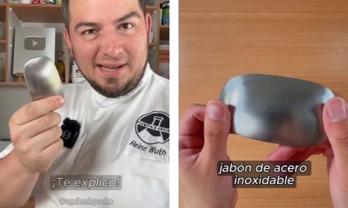 Captura de pantalla de un vídeo de Tiktok @soycienciaycocina .